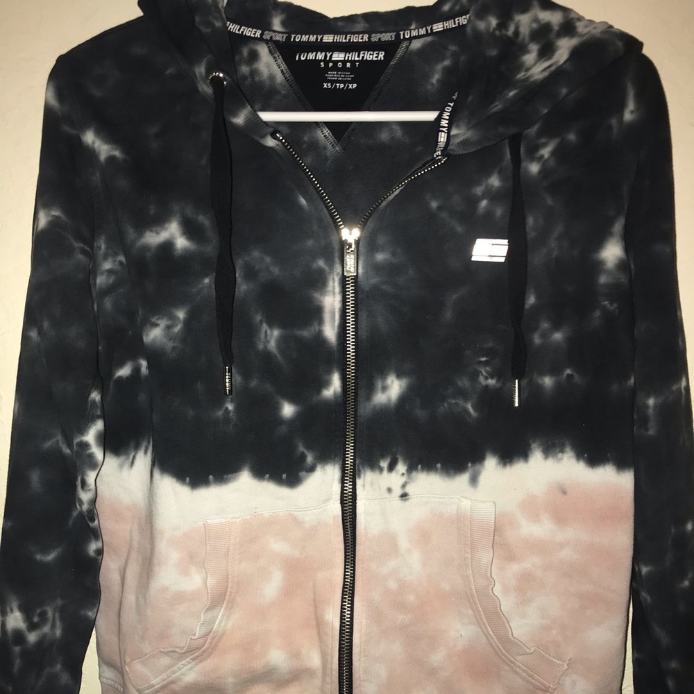 FREE Add on purchase Tommy Hilfiger Tie-dye Zip-up Hoodie